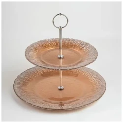 Менажница Egels Home Glassware Rose Blush, 28х21 см