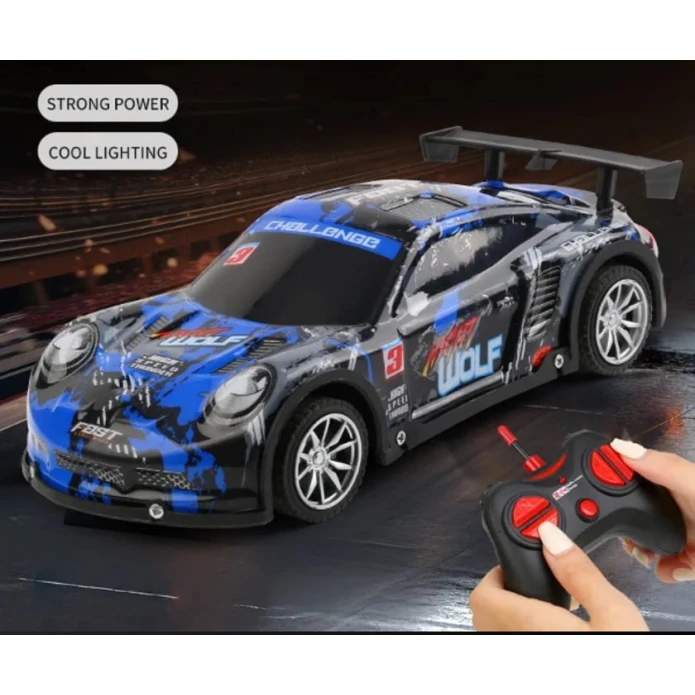 Radio ilə idarə olunan maşın Racing Series LHC07 Car Body UGHT Blue, 6+ yaş