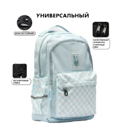 Məktəbli bel çantası 9107 mavi