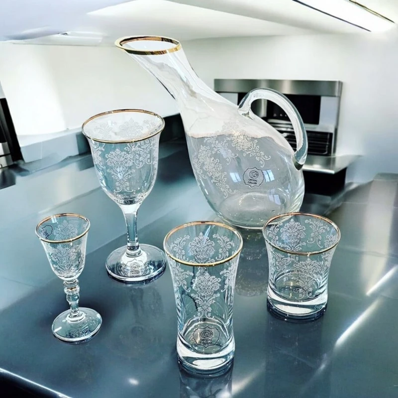 Питьевой набор Gallery Home GH-000150, 25 предметов, 6 персон Питьевой набор Gallery Home GH-000150, 25 предметов, 6 персон