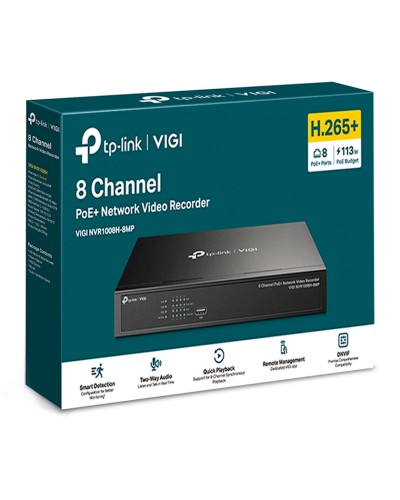 Videoqeydiyyatçı TP-Link VIGI NVR1008H-8MP