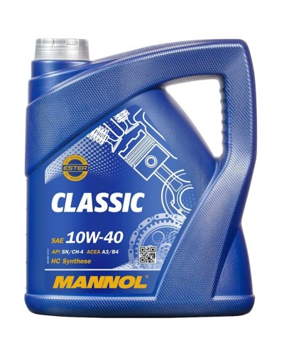 Yarısintetik motor yağı Mannol Classic, 4 L