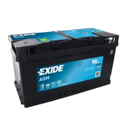 Аккумулятор автомобильный Exide Start-Stop AGM EK950, 95Ач , 850A, 12В, R+