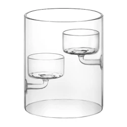 2 şam üçün şamdan Wilmax WL‑888905/A 12 sm