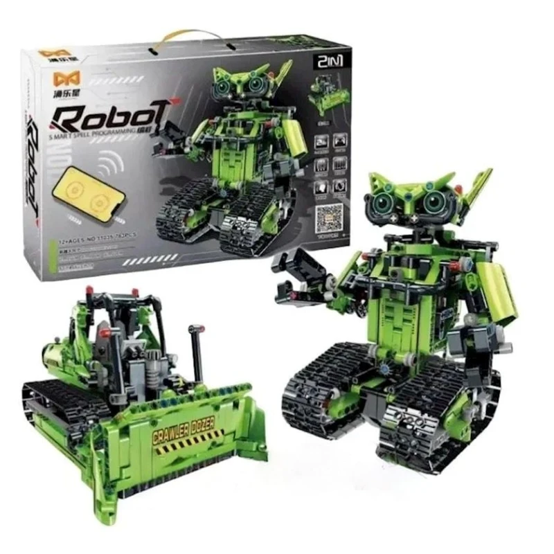 Конструктор 11035 Робот-трансформер 2в1, 763 элемента