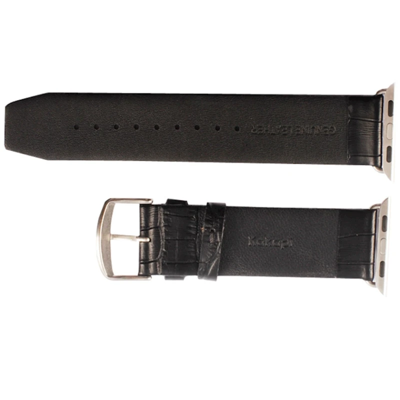 Ağıllı saat üçün kəmər Apple Watch 42 mm üçün Black