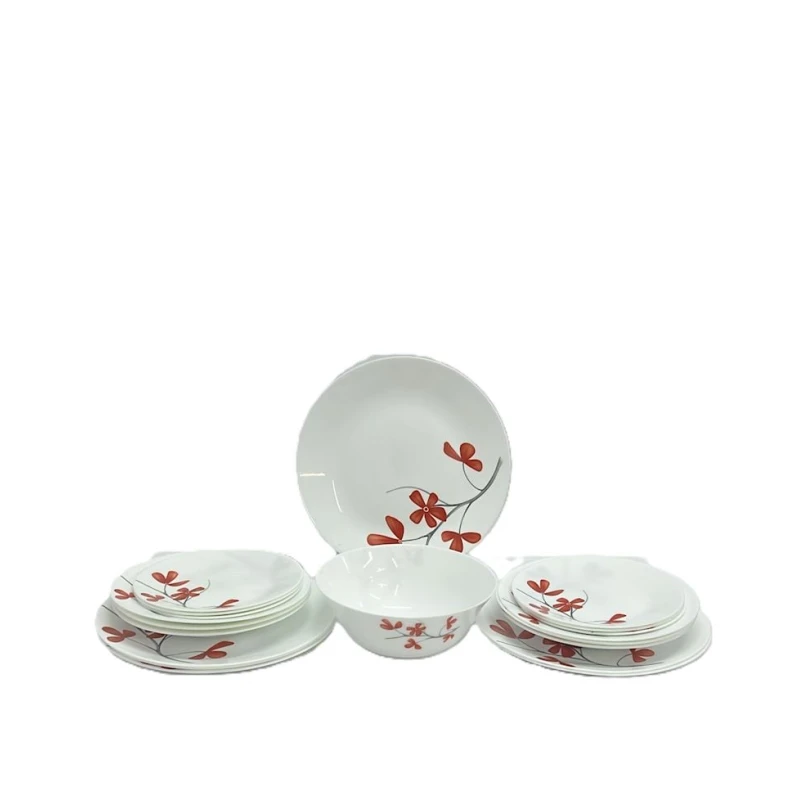 Nahar dəsti 04000663, 19 parça, ağ