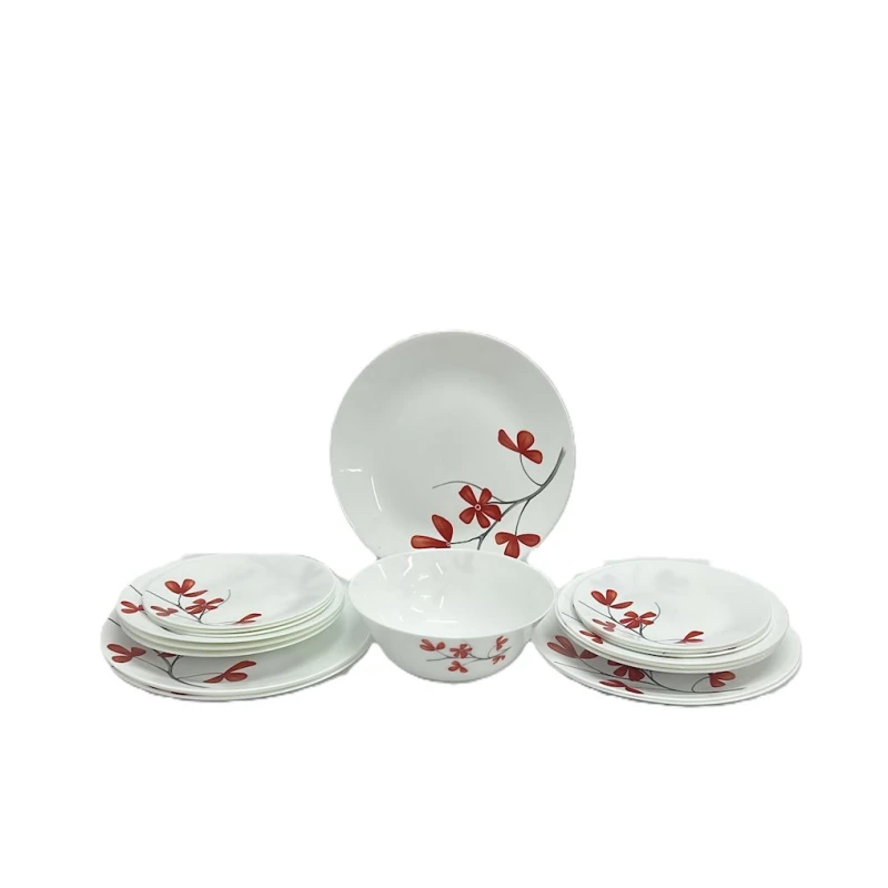 Nahar dəsti 04000663, 19 parça, ağ