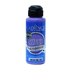 Parıltılı boya Cadence Hybrid Glitter HSG-034 Purple 120 ml