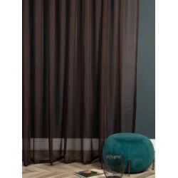 Тюль Sieana014, коричневый, органза, 390х300 см Тюль Sieana014, коричневый, органза, 390х300 см