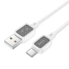 Kabel Hoco X108 USB to Type-C 3A White