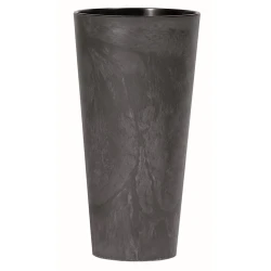 Горшок Prosperplast ME-US300, 30x30x57.2 см, 27 л, пластик, черный (5905197266565)