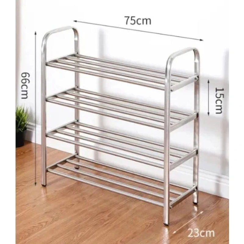 Многослойная полка для обуви shelf_654, нержавеющая сталь, 5 полок Многослойная полка для обуви shelf_654, нержавеющая сталь, 5 полок