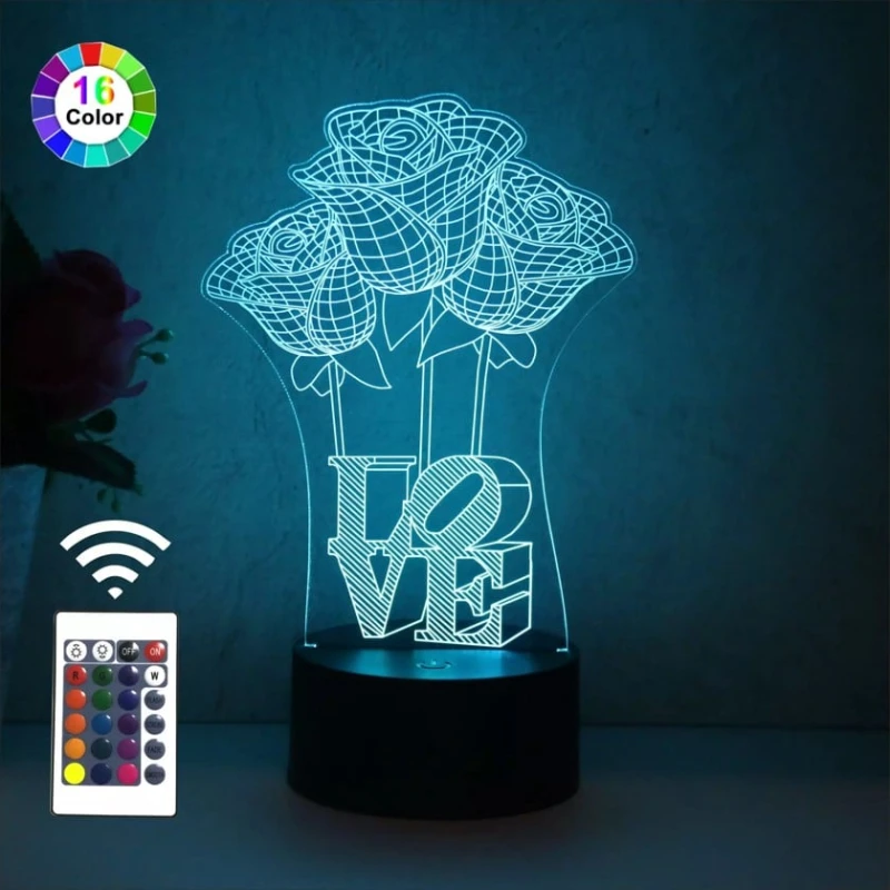 Suvenir UGUR038G07 Love, rəngbərəng