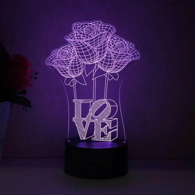 Suvenir UGUR038G07 Love, rəngbərəng