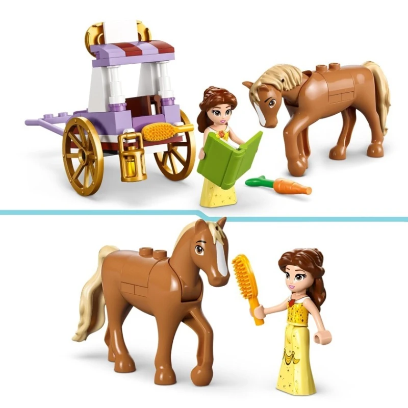 Конструктор LEGO Disney Princess Belle's Storytime Horse Carriage 43233, 62 детали, от 5 лет Конструктор LEGO Disney Princess Belle's Storytime Horse Carriage 43233, 62 детали, от 5 лет