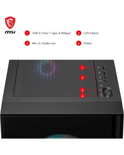 Korpus MSI Mag Forge 321R Airflow (306-7G23R22-HH9)