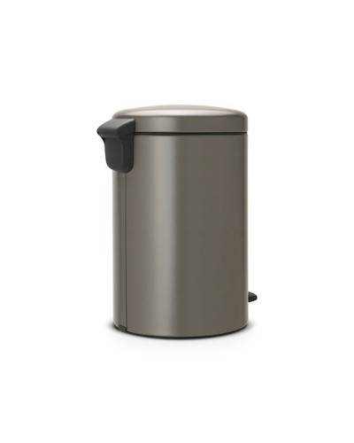 Zibil vedrəsi Brabantia NewIcon, 46.7x29x38 sm, metal, pedallı, 20 l, platin