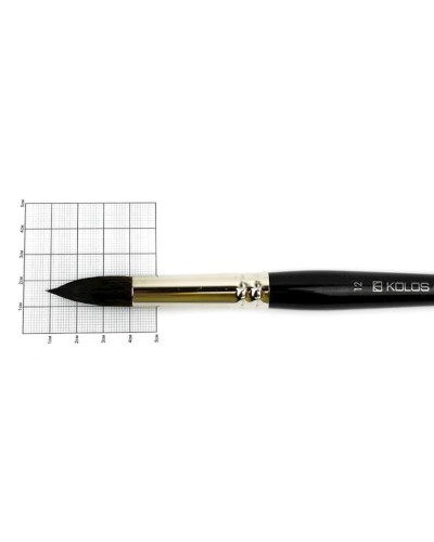 Yumru fırça Kolos Classic 3049R, dələ, №12