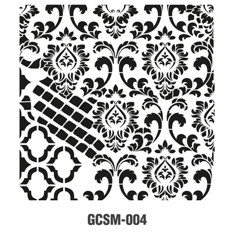 Трафарет Cadence Grunge Stencil Midi GCSM Serie GCSM-004, 25x25