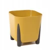 Bitkilər üçün dibçək Lamela Frida Eco, 29х29х23.1 sm, sarı