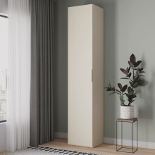 Şkaf Art Mebel 10, 210x60x45 sm, laminat, krem
