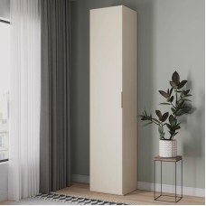 Şkaf Art Mebel 10, 210x60x45 sm, laminat, krem