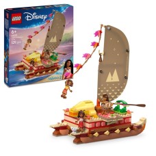 Konstruktor LEGO Disney Moana's Adventure Canoe 43270, 529 parça, 6 yaşdan