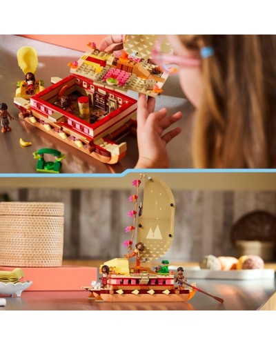 Konstruktor LEGO Disney Moana's Adventure Canoe 43270, 529 parça, 6 yaşdan