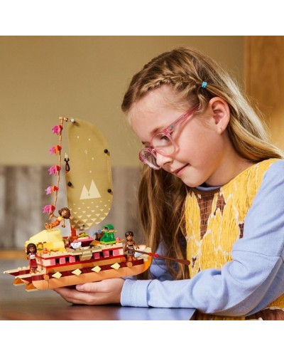 Konstruktor LEGO Disney Moana's Adventure Canoe 43270, 529 parça, 6 yaşdan