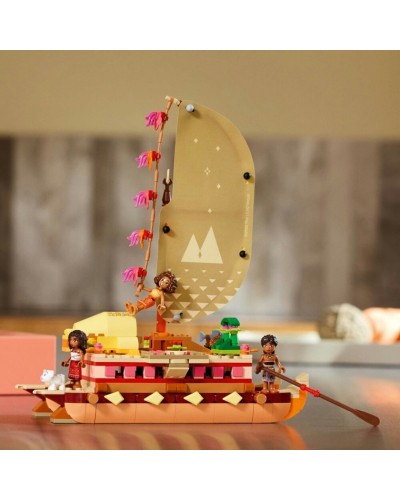 Konstruktor LEGO Disney Moana's Adventure Canoe 43270, 529 parça, 6 yaşdan