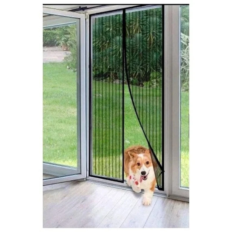 Москитная сетка дверная, на магнитах 100x210 см, товар в ассортименте Москитная сетка дверная, на магнитах 100x210 см, товар в ассортименте