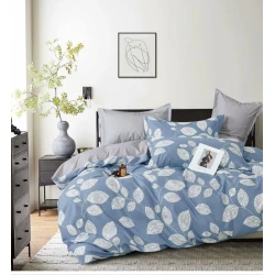 Комплект постельного белья MiraNova SF-336, ранфорс, разноцветный, простыня 250х250 см, пододеяльник 200х230 см, 2 шт наволочек 50х70 см