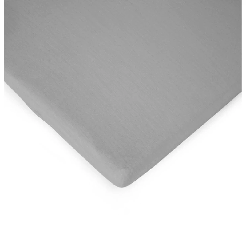 Простынь детская для манежа Childhome Jersey на резинке, 75x95 см, хлопок, серый Простынь детская для манежа Childhome Jersey на резинке, 75x95 см, хлопок, серый