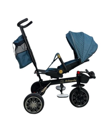 Uşaqlar üçün üçtəkərli velosiped T18-1_RB_210967, göy