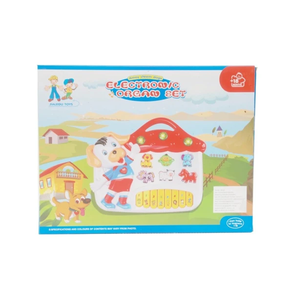 Детское пианино в форме животных 855-2A 124-3, пластик, 3 режима, звуки животных, музыкальные ноты, 3+ лет Детское пианино в форме животных 855-2A 124-3, пластик, 3 режима, звуки животных, музыкальные ноты, 3+ лет