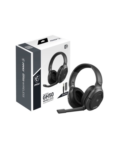 Simsiz qulaqlıqlar MSI IMMERSE GH50 Wireless (S37-4300010-SV1)