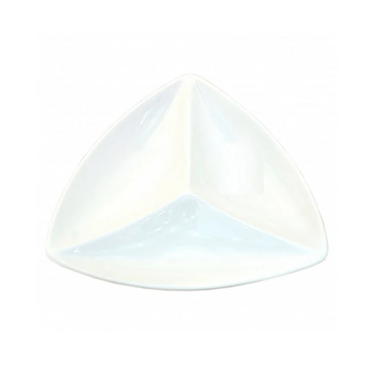 Менажница Wilmax 992584, 20 см, фарфор, 3 секции, белый Менажница Wilmax 992584, 20 см, фарфор, 3 секции, белый