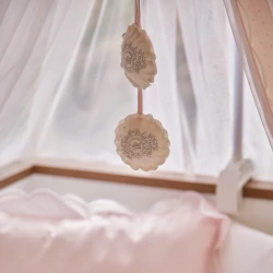 Навес для детской кроватки Funna baby Princess Paris, розовый, 600х170 см