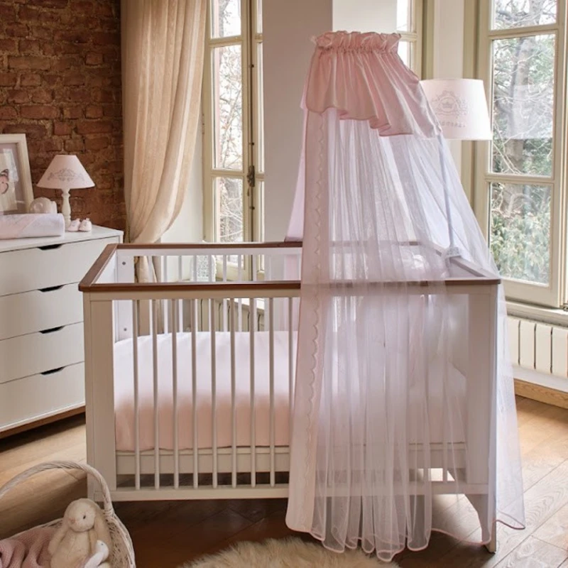 Навес для детской кроватки Funna baby Princess Paris, розовый, 600х170 см Навес для детской кроватки Funna baby Princess Paris, розовый, 600х170 см