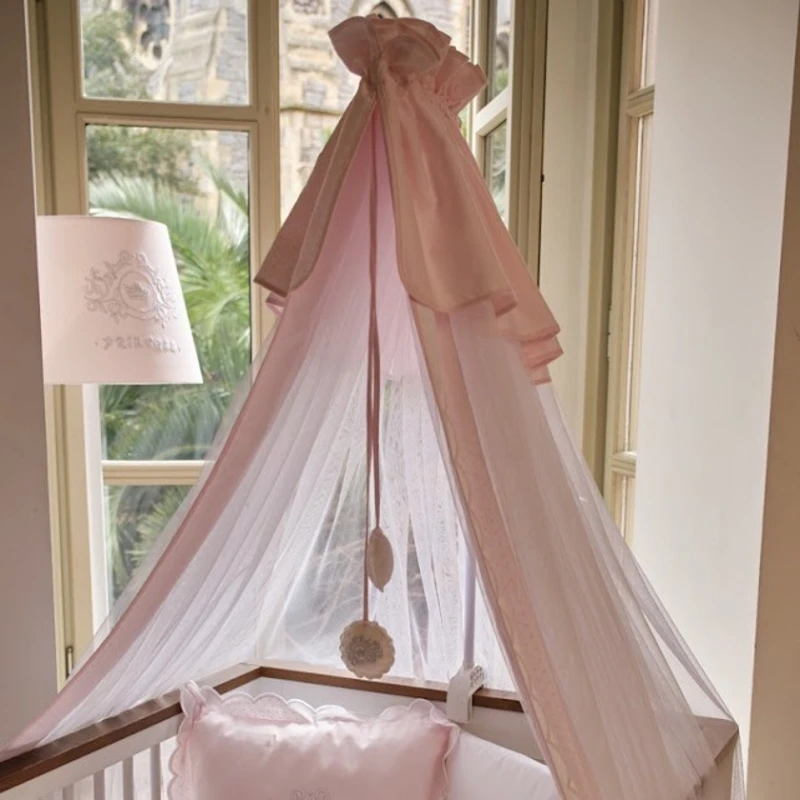 Навес для детской кроватки Funna baby Princess Paris, розовый, 600х170 см Навес для детской кроватки Funna baby Princess Paris, розовый, 600х170 см