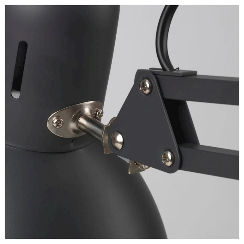 Настольный светильник IKEA Tertial, серый Настольный светильник IKEA Tertial, серый