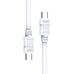 Кабель USB Kakusiga KSC-806 Type-C to Type-C, Белый
