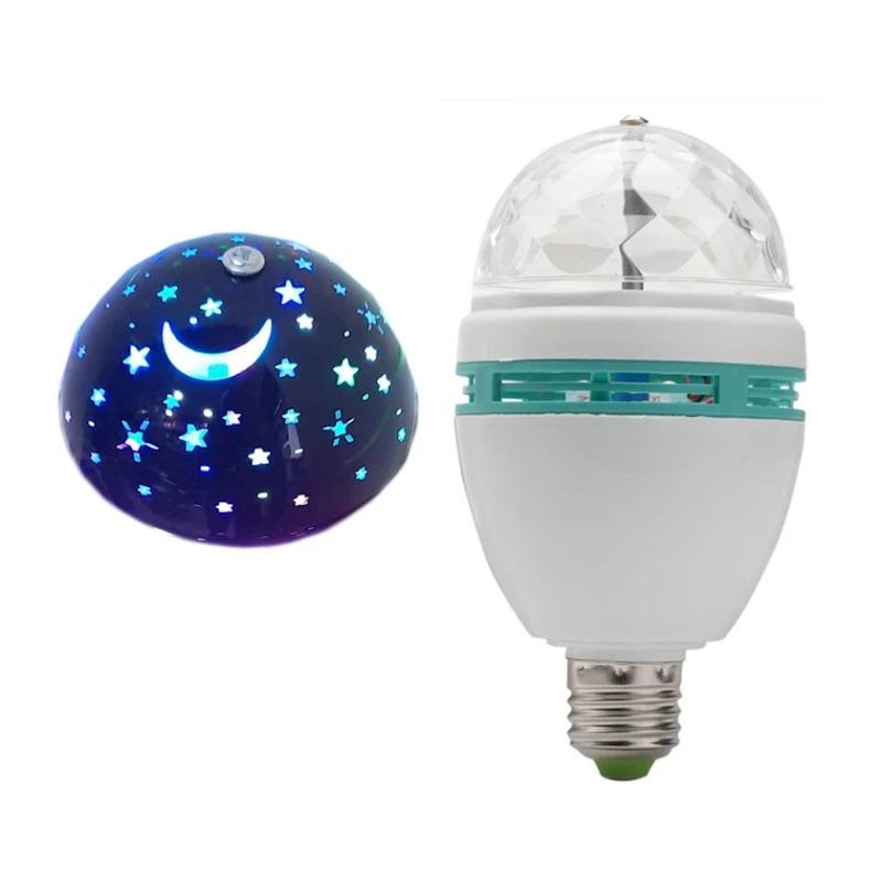 Светодиодная цветная, вращающаяся лампа, вместе с ночным проектором YPX 020 Светодиодная цветная, вращающаяся лампа, вместе с ночным проектором YPX 020