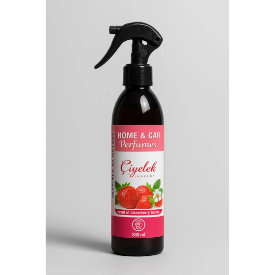 Avtomobil üçün hava təravətləndiricisi Çiyələk ətirli TM005, 330 ml Avtomobil üçün hava təravətləndiricisi Çiyələk ətirli TM005, 330 ml