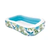 Надувной бассейн Intex H571995177NP, длина 229 см, ширина 152 см, высота 48 см, объем 600 л, разноцветный