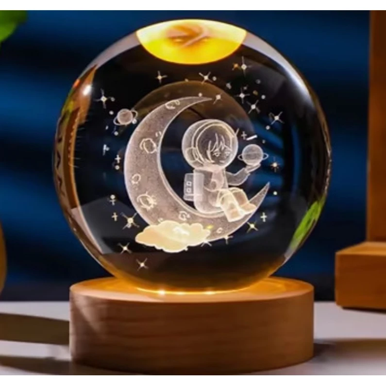 Dekorativ lampa HappyS_1177 Sweet Astronout, 6 sm