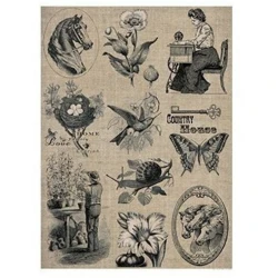 Рисовая бумага для декупажа Cadence - 212, А3, 29.7x42 см