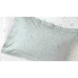 Комплект постельного белья Yataş Ramona, пике 160x220 см, простыня 100x200x35 см, наволочка 50x70 см, односпальный, хлопок/бамбук, серый