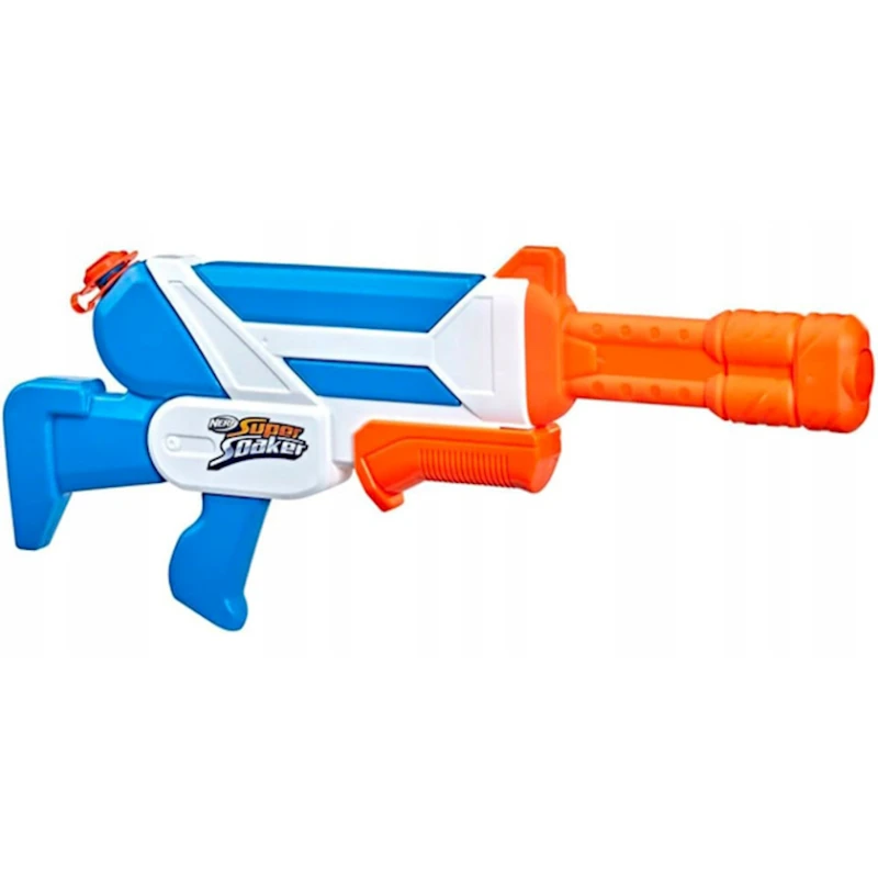 Водяной бластер Hasbro Nerf Super Soaker Twister, пластик, оранжевый/голубой